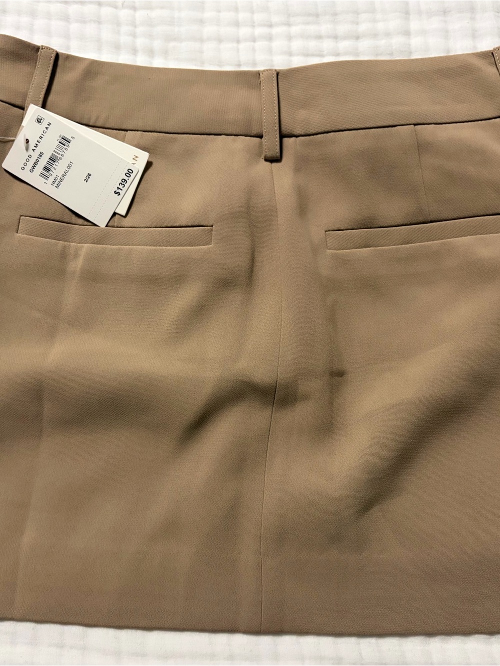 Good American Beige Pencil Skirt - Picture 2 of 3